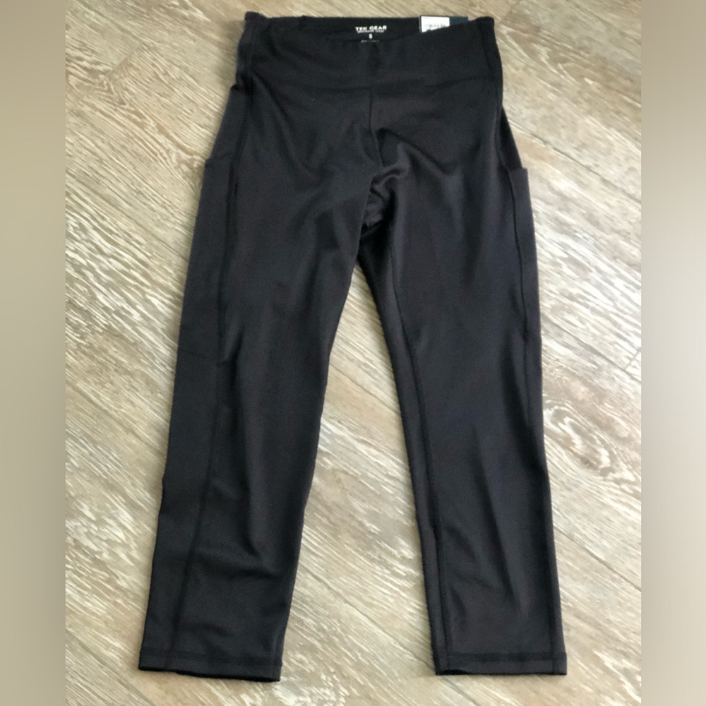 Misses - Tek Gear- Black - High Rise Capri Leggings - Picture 4 of 9